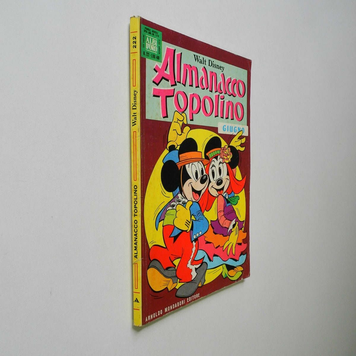 Almanacco di Topolino n. 222 Mondadori