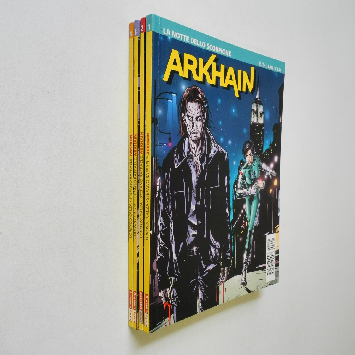 Arkhain n. 1-4 Serie Completa Panini