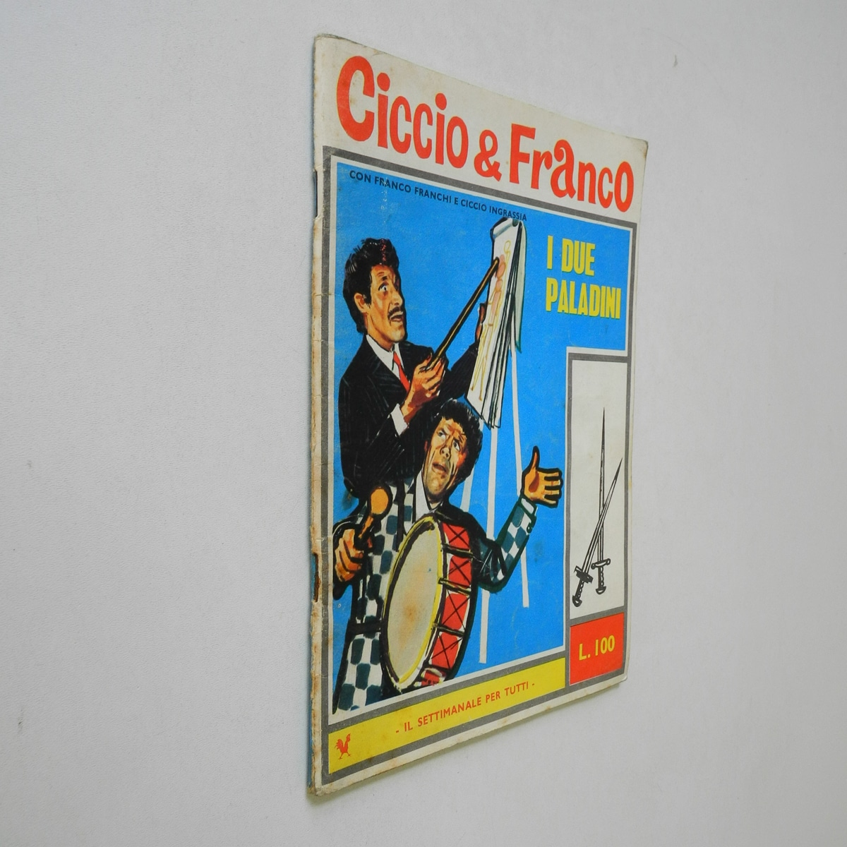 Ciccio & Franco n. 5 Gallo Rosso I due paladini