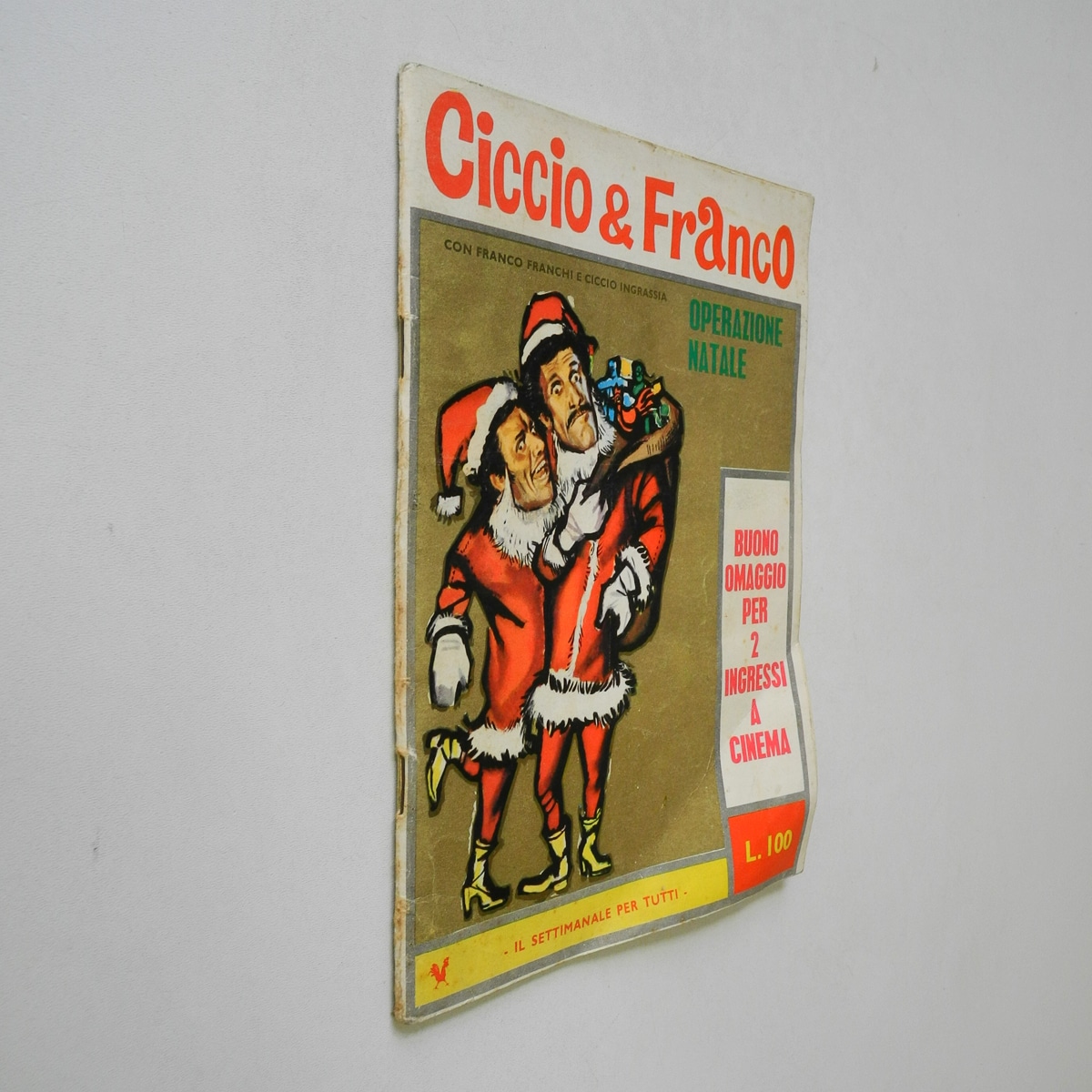 Ciccio & Franco n. 8 Gallo Rosso Operazione Natale