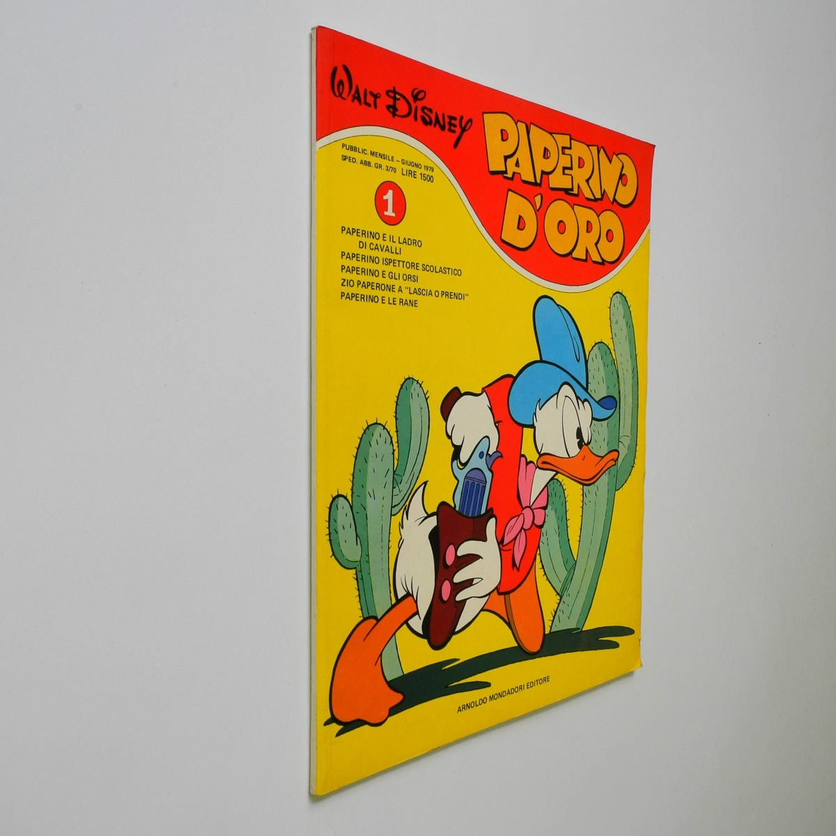 Paperino d’oro n. 1 Mondadori 1979