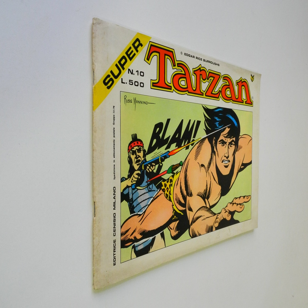 Tarzan Super n. 10 Cenisio 1975