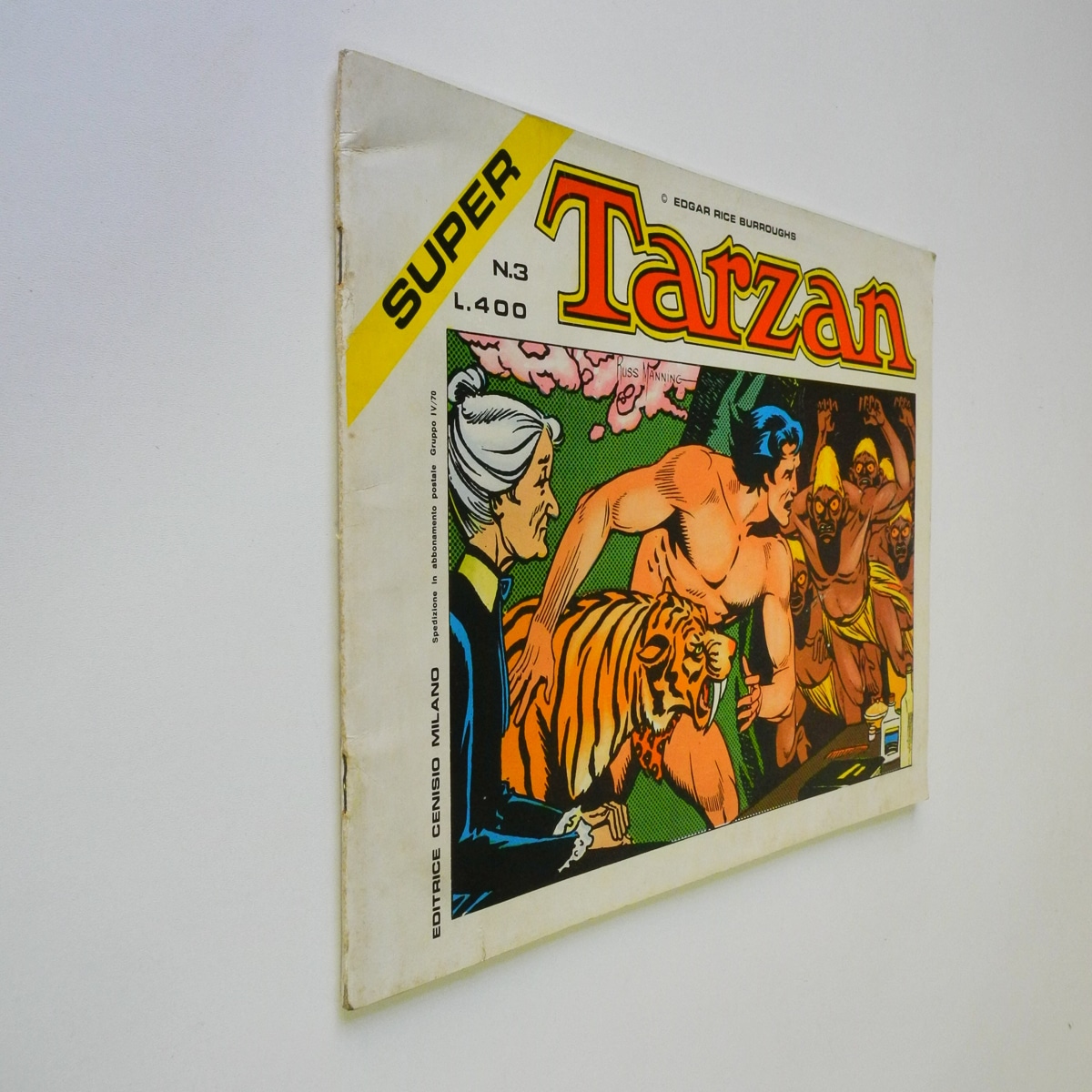 Tarzan Super n. 3 Cenisio 1974