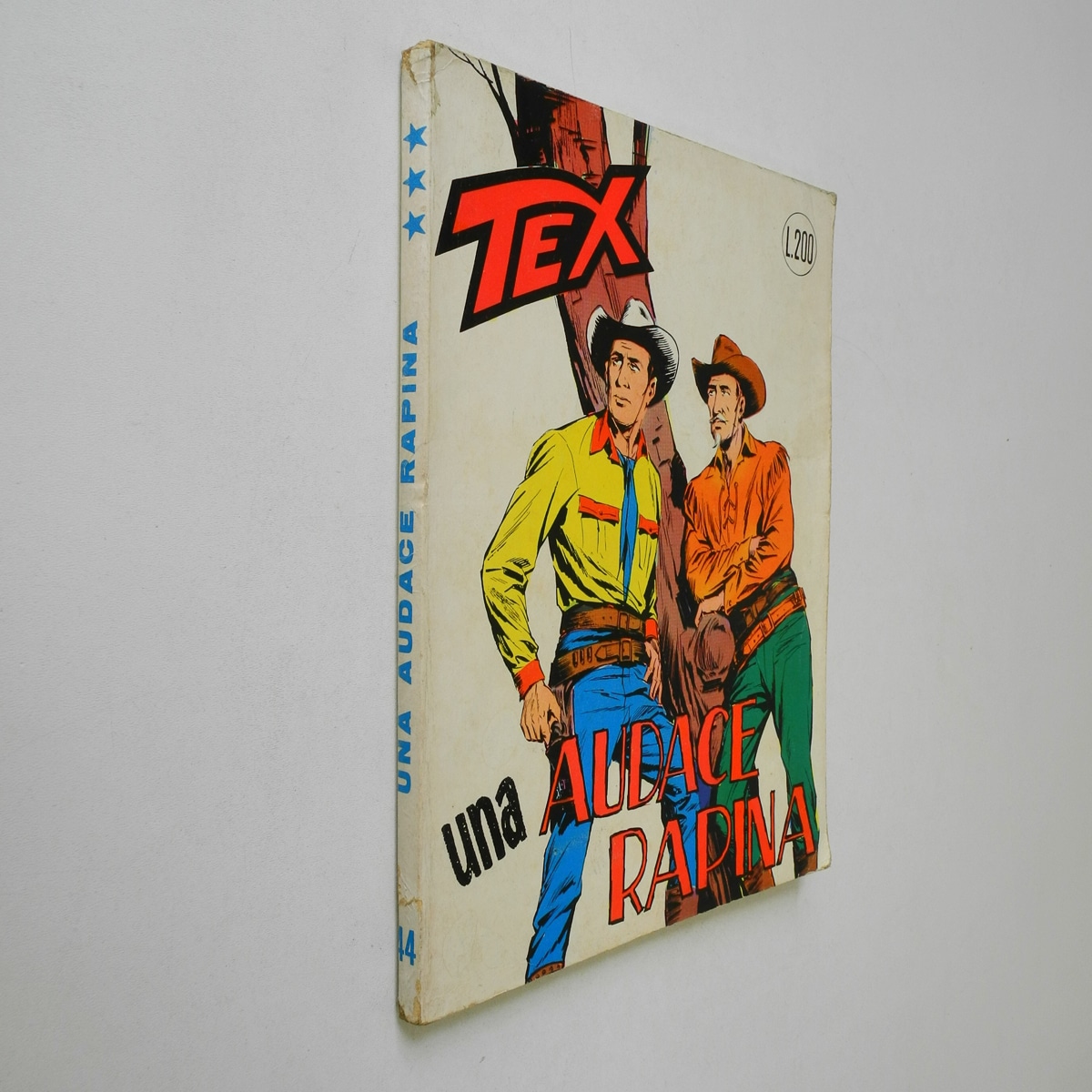 Tex Tre Stelle n. 44 lire 200 Una audace rapina 2