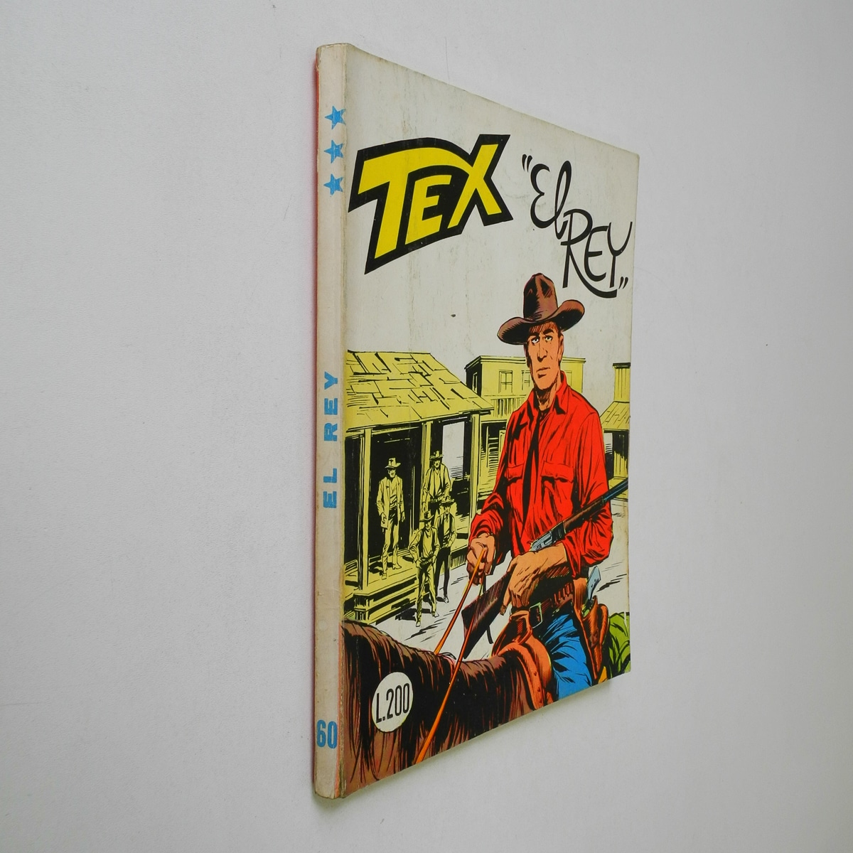 Tex Tre Stelle n. 60 lire 200 El Rey