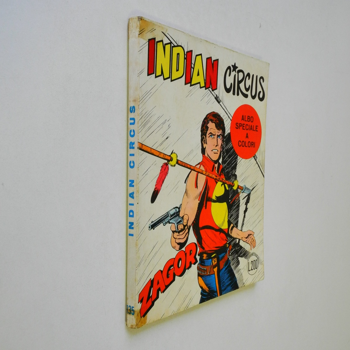 Zagor Zenith n. 135 a colori Indian Circus