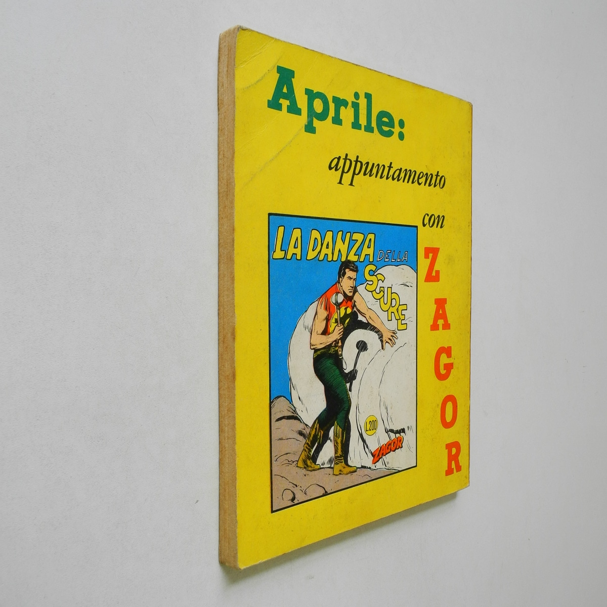 Zagor Zenith n. 60 Araldo 1966 La legge rossa-2