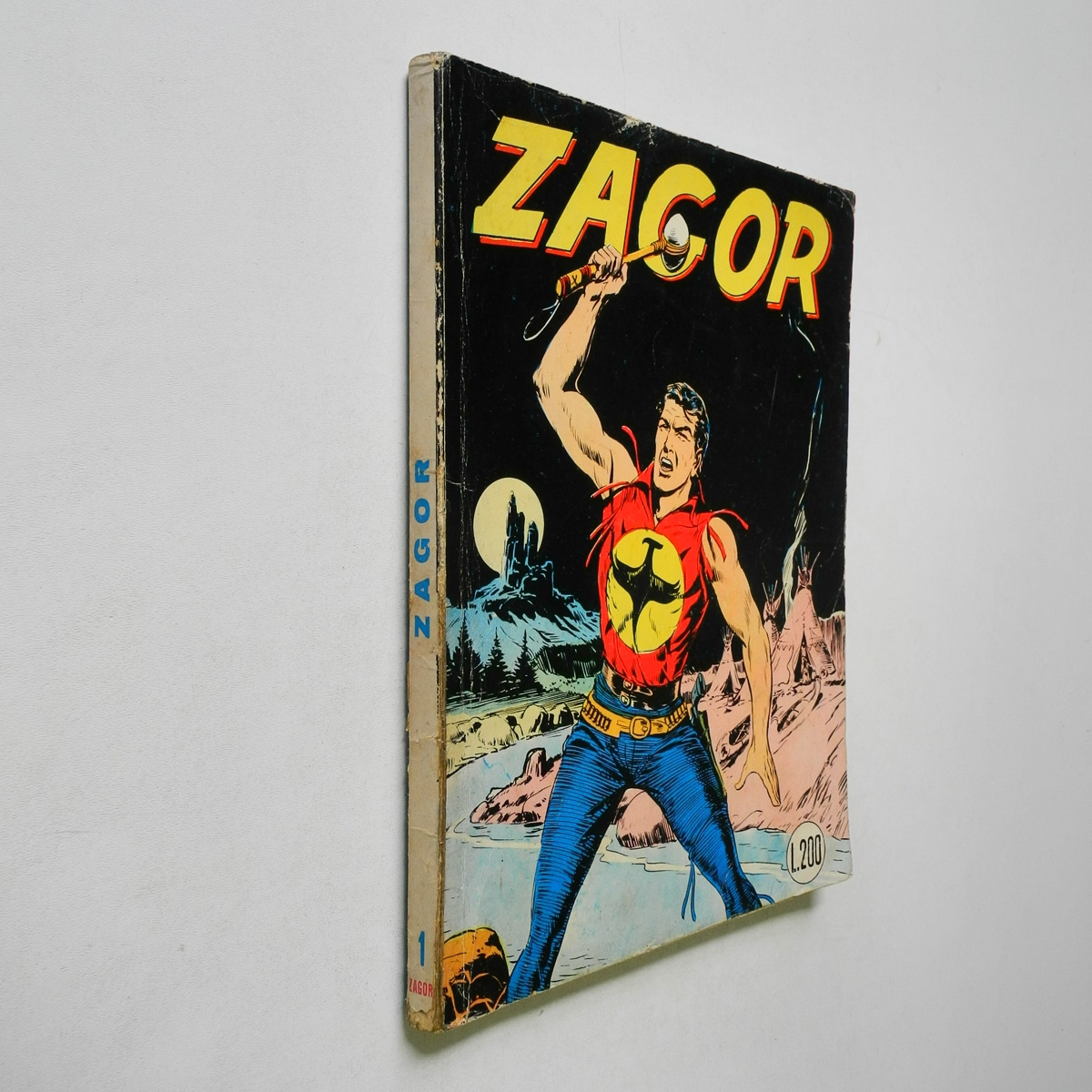 Zagor n. 1 Scritta Rossa Cepim La foresta degli agguati 2