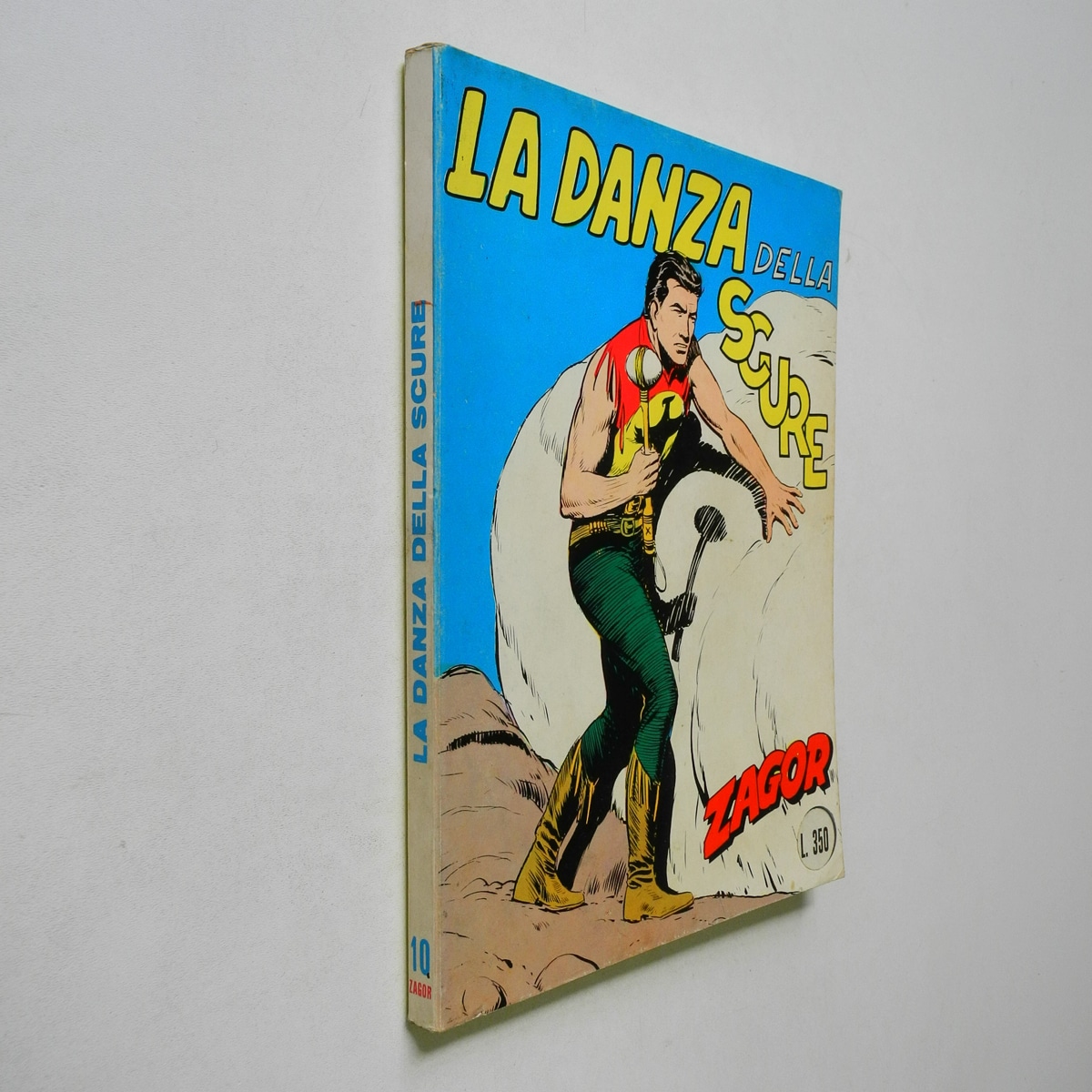 Zagor n. 10 Scritta Rossa Cepim La danza della scure 2