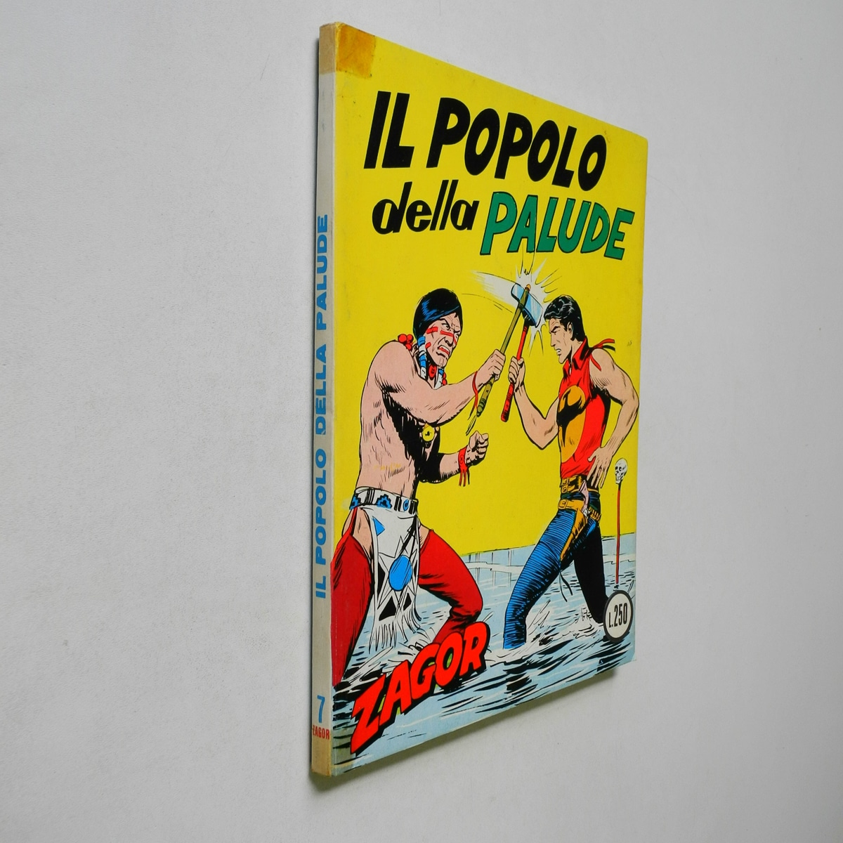 Zagor n. 7 Scritta Rossa Cepim Il popolo della palude